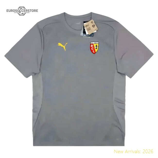 High-Quality 2024-2025 Racing Lens Training Shirt (Cast Iron)