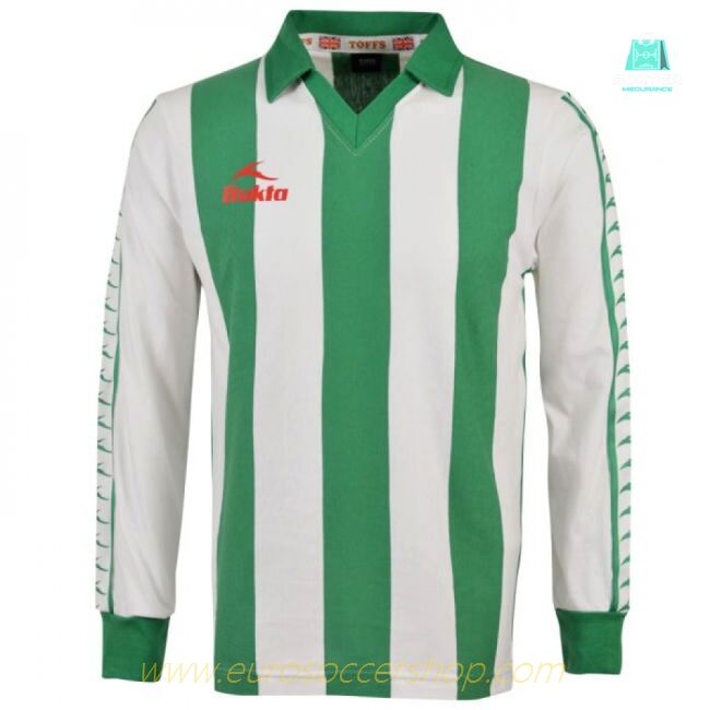 Blyth Spartans 1978-1980 Home Bukta Retro Football Shirt