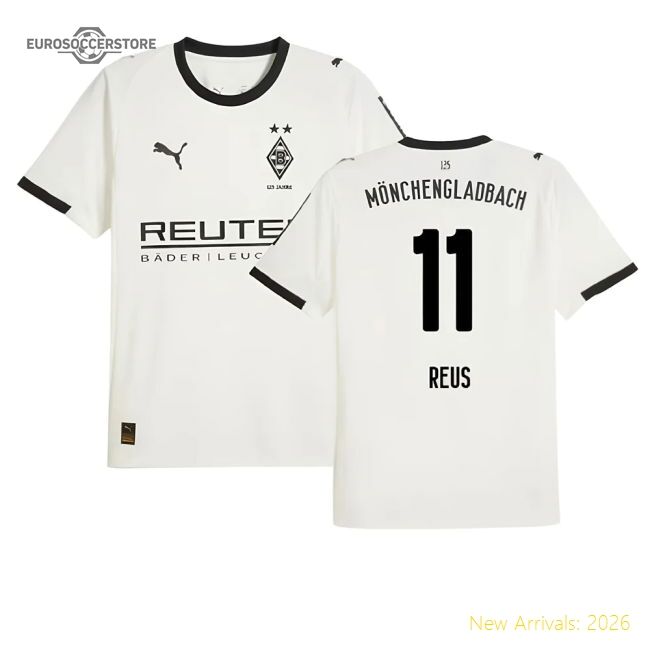 Outstanding 2025-2026 Borussia Mgb Home Shirt (reus 11) - Fan Favorite