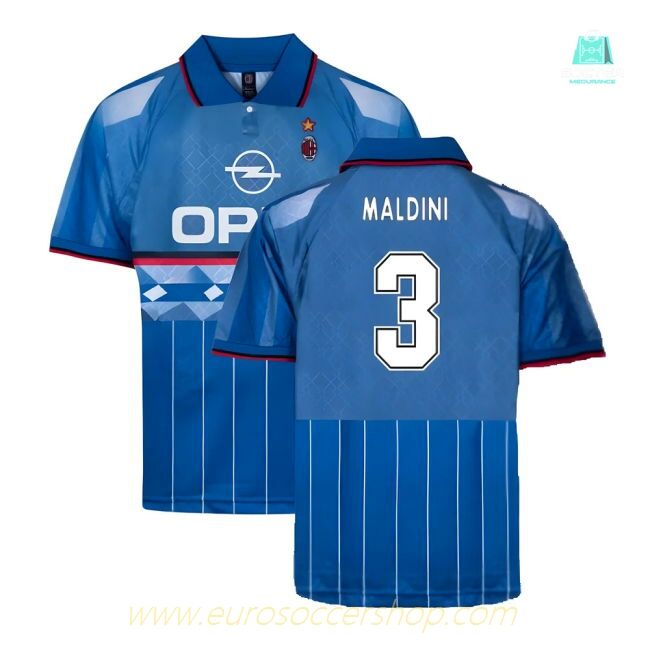 1996 AC Milan Fourth Retro Football Shirt (Maldini 3)