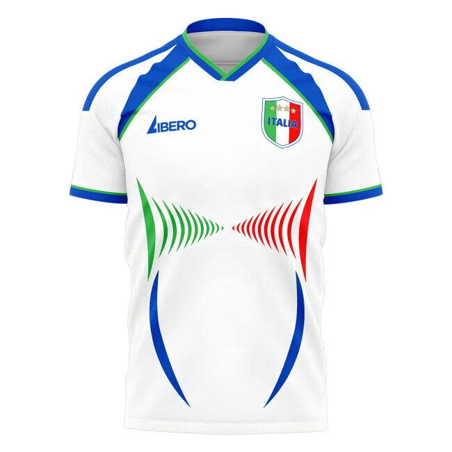 Italy Football Squad Contemporary Away Match Shirt