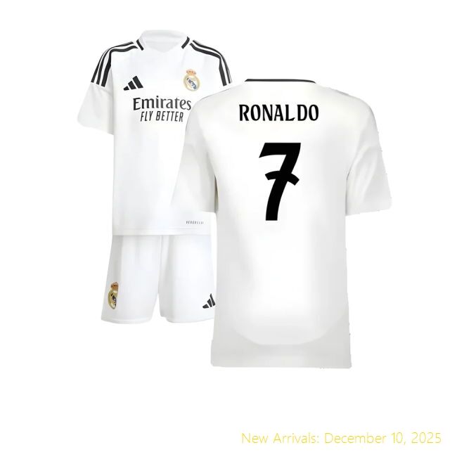 Real Madrid (rm) Home - Featuring Ronaldo - El Clasico - Football