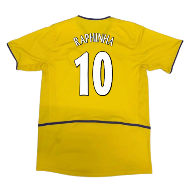 Classic 2002-2003 Leeds Away Classic Kit (RAPHINHA 10)