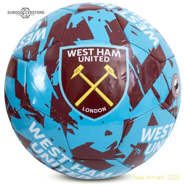 West Ham United Fc Graffiti Football - Excellent Value - Authentic Design