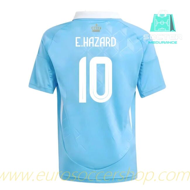 2024/25 Campaign Belgium Away Football Shirt Kids (E.Hazard 10)
