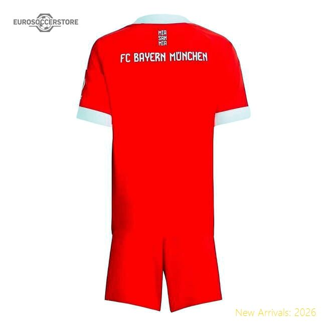 Premium 2025-2026 Bayern Munich Home Mini Kit (Bryan 17)