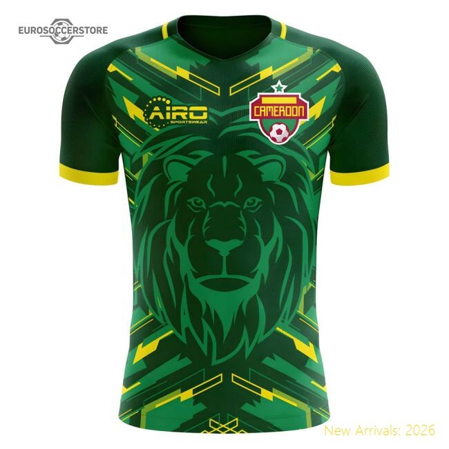 Cameroon Concept 20252026 Home Jersey  Premium X Moisturewicking