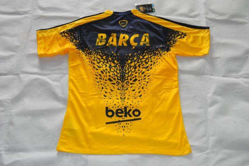 Barcelona 2015-16 Yellow Training Shirt - Official Replica 11803