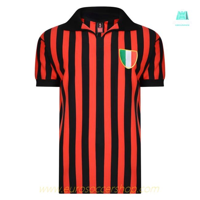 Score Draw AC Milan 1963 Retro Football Shirt