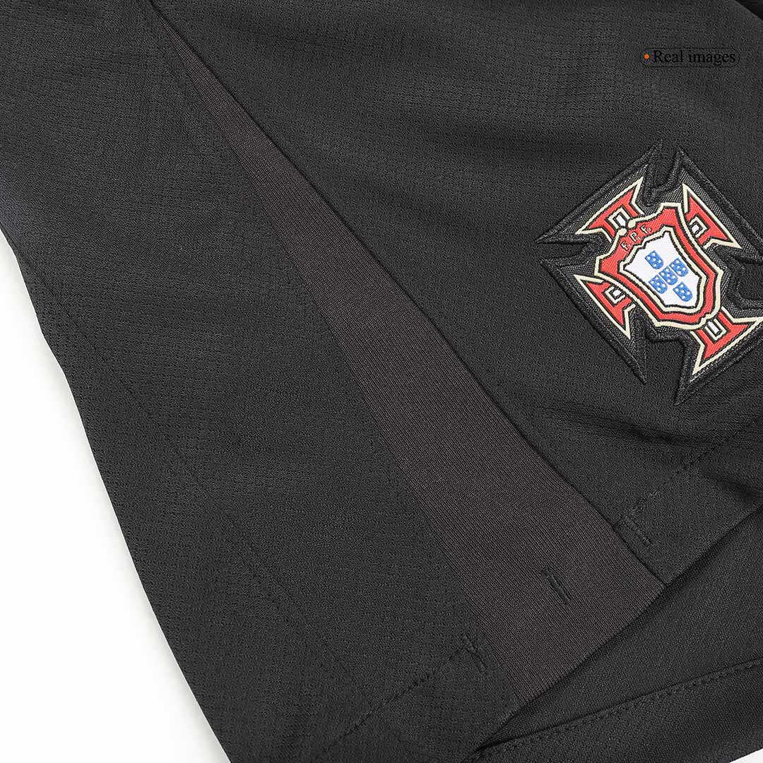 Portugal Away Soccer Shorts Euro 2024 Authentic Kit