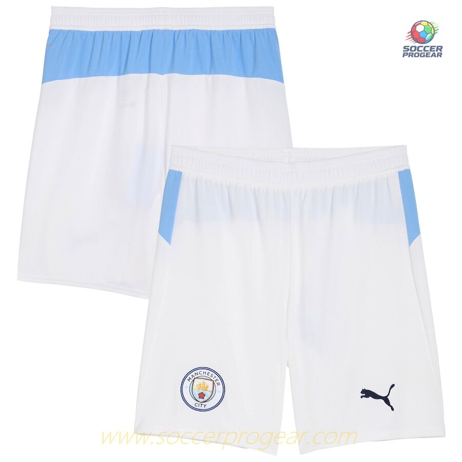 Manchester City Home Shorts 2025-2026 Season