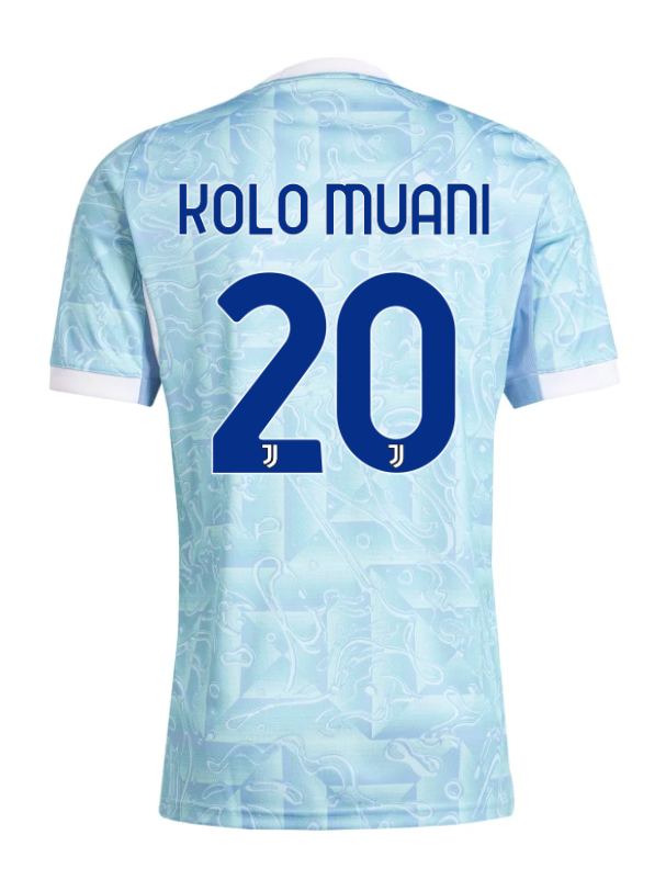 Juventus 25-26 Season LOLO MUANI Away Version 20 Football Jersey