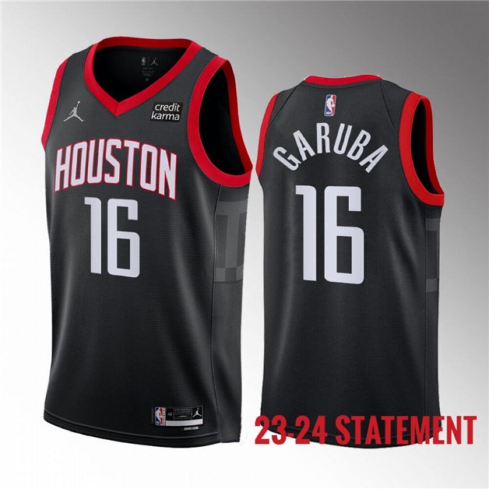 Limited Edition Jersey Houston Rockets 16 Black - - NBA Collection