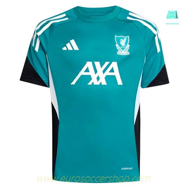 2025-2026 Liverpool EU Training Jersey (Green) - Kids