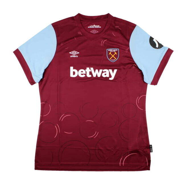 Football West Ham United Home Shirt Womens Emerson #33 High Perfor...