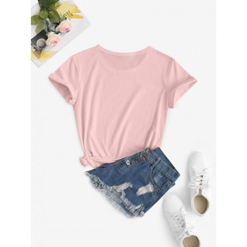 I Need A Huge Glass Of Wine Print Short Sleeve T Shirt YM2975