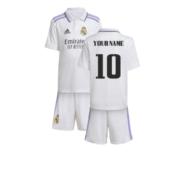 Real Madrid Team Sleek Home Football Shirt