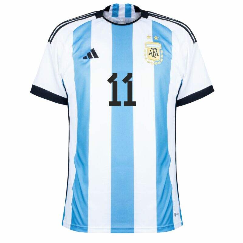 ARGENTINA Genuine HOME SHIRT WORLD CUP 2022 DI MARIA