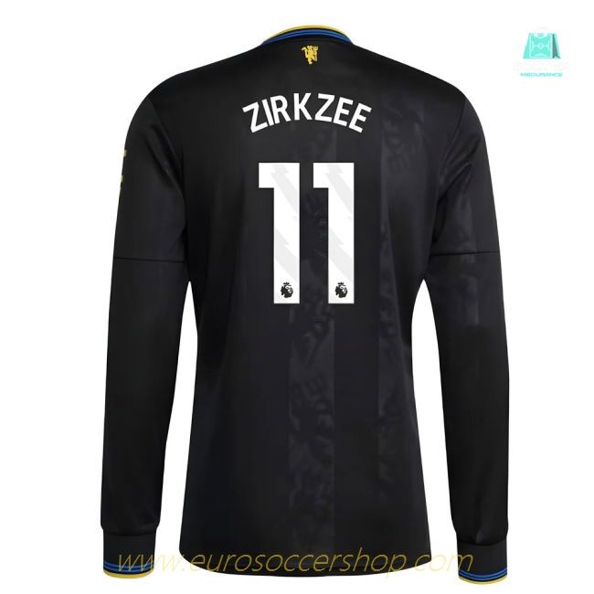 2025-2026 Man Utd Long Sleeve Third Shirt (Zirkzee 11)