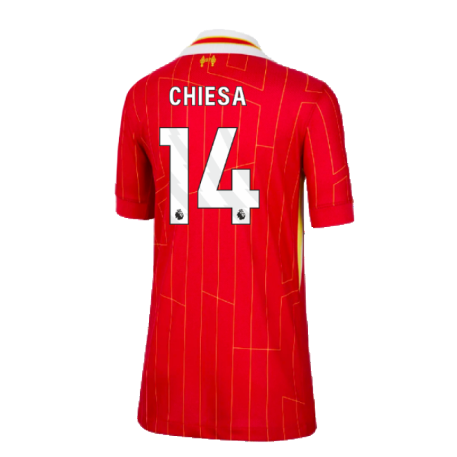 Elite Liverpool 2024-2025 Liverpool Home Shirt (Kids) (Chiesa 14)