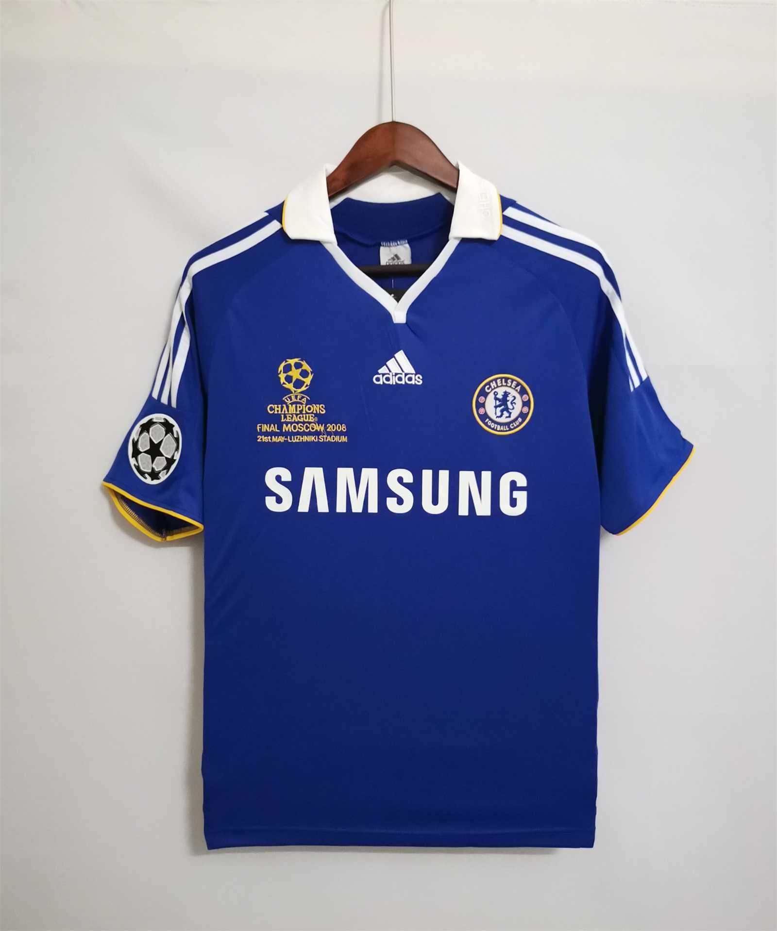 2007-2008 Chelsea Home UCL kit