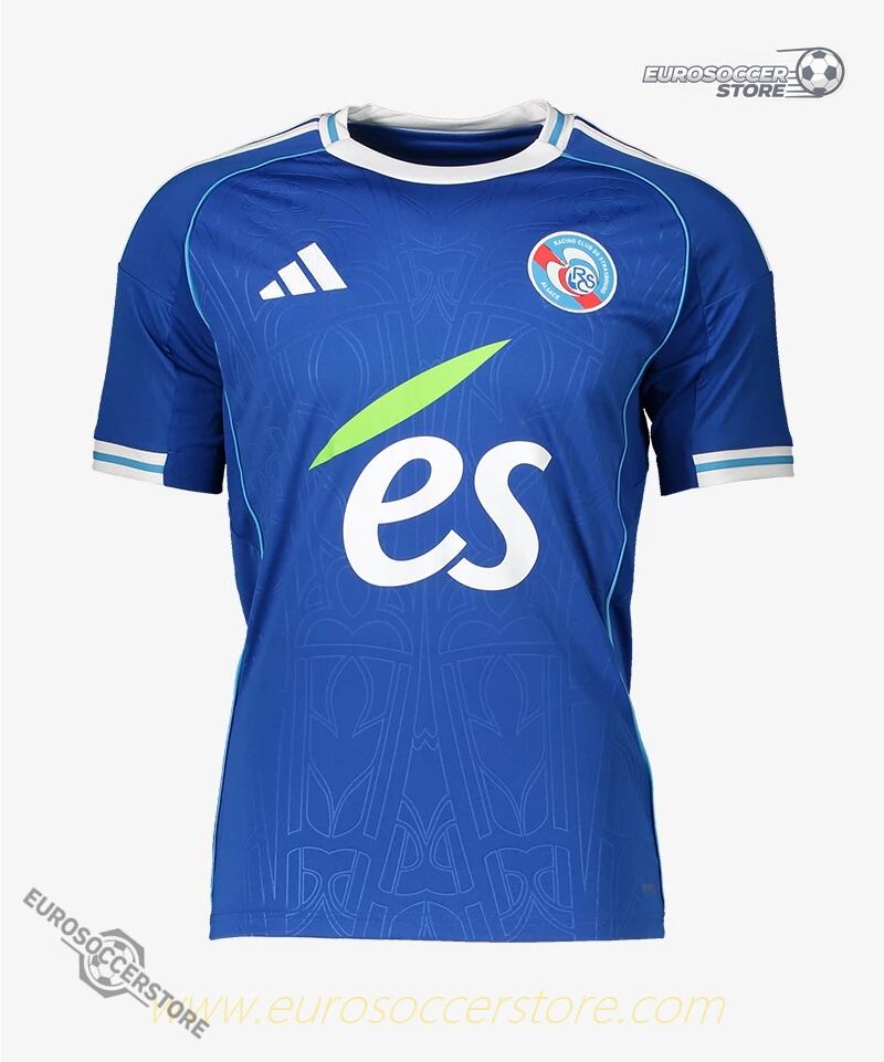 Strasbourg Home Football Jersey for the 25-26 Season