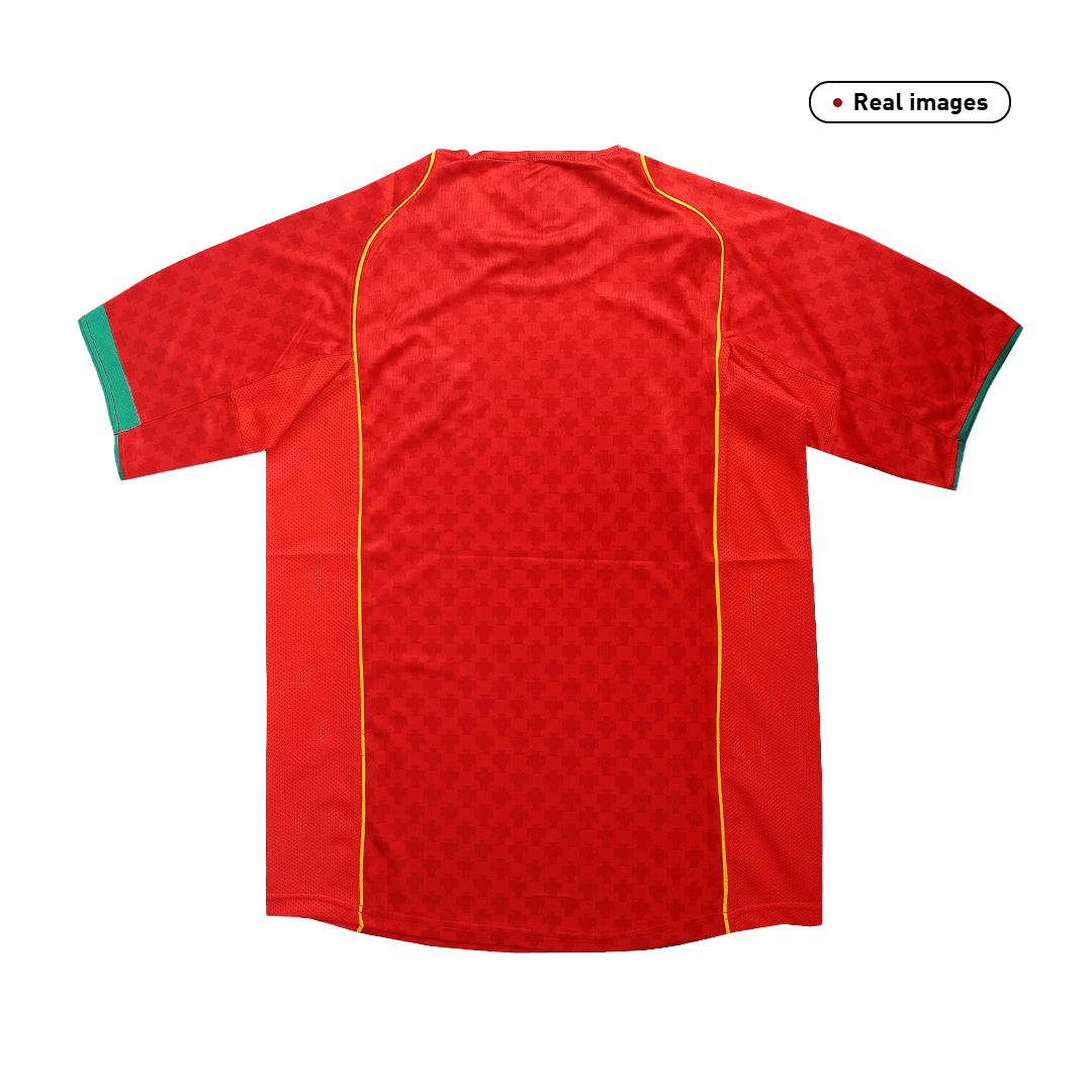 Portugal Home Retro Soccer Jersey 2004 - Euro Final Authentic Kit