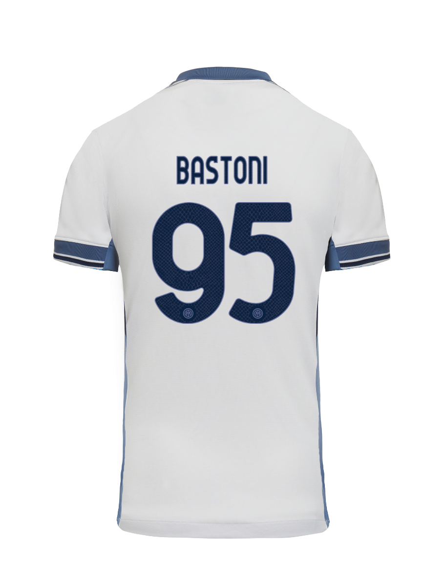 Inter Milan 24-25 Season Away Jersey Featuring BASTONI 95