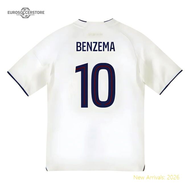 High-Quality 2025-2026 Olympique Lyon Home Shirt (Kids) (Benzema 10)