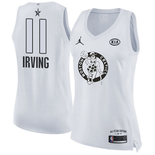 CEL #11 Kyrie Irving Superior 2018 Icon NBA Jersey - White Swingman
