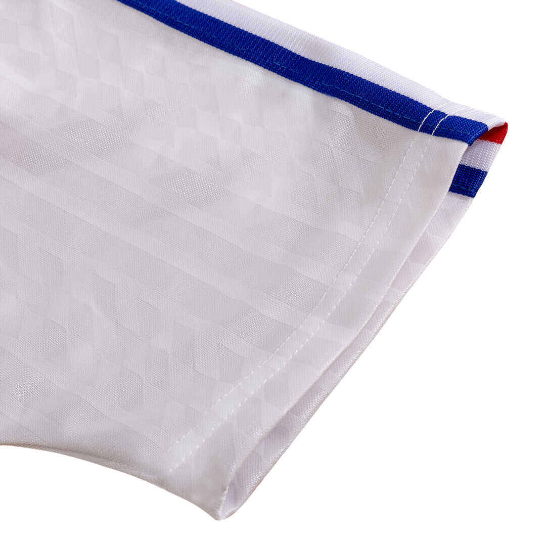 Retro 1994 France Away  Soccer Jersey Authentic Kit