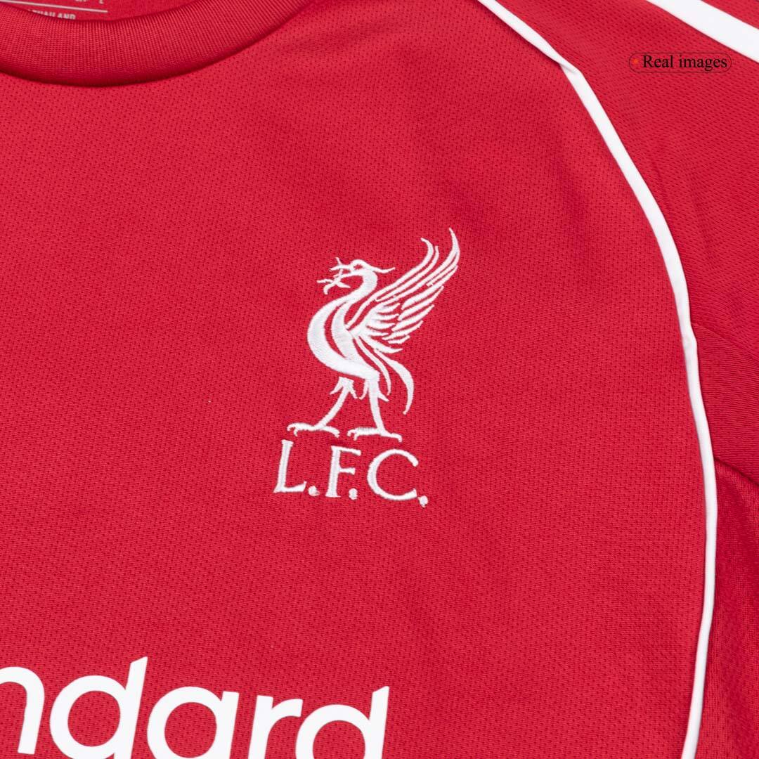 Liverpool Home Long Sleeve Soccer Jersey 2025/26
