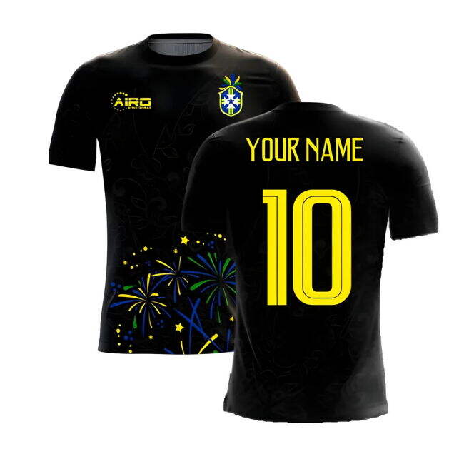 Authentic 2025-2026 Brazil Third Concept Football Shirt (Your Name)
