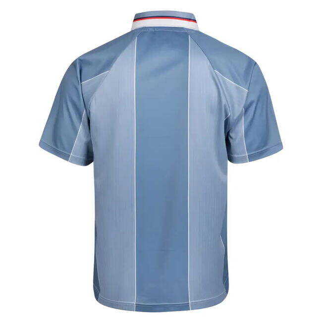 Minimalist Score Draw England 1996 Away Euro Championship Retro Football Shirt Mature