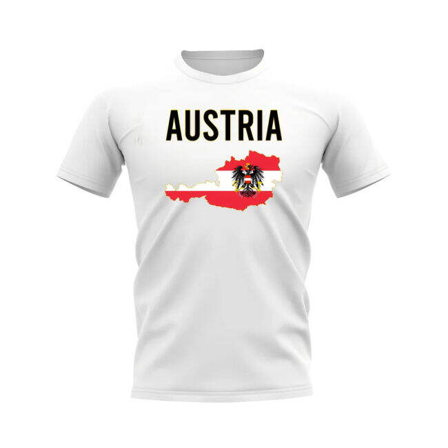 Official Austria Map T-Shirt High Athletic National Match Replica