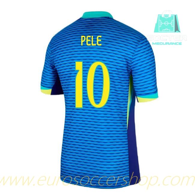 2024-2025 Season Brazilian National Team Away Shirt (Pele 10)