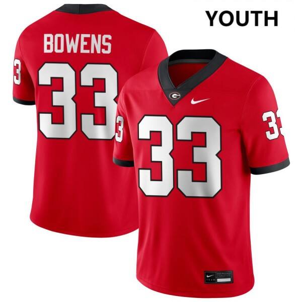 Youth Top Program #33 Chauncey Bowens Red Premium Quality Jersey