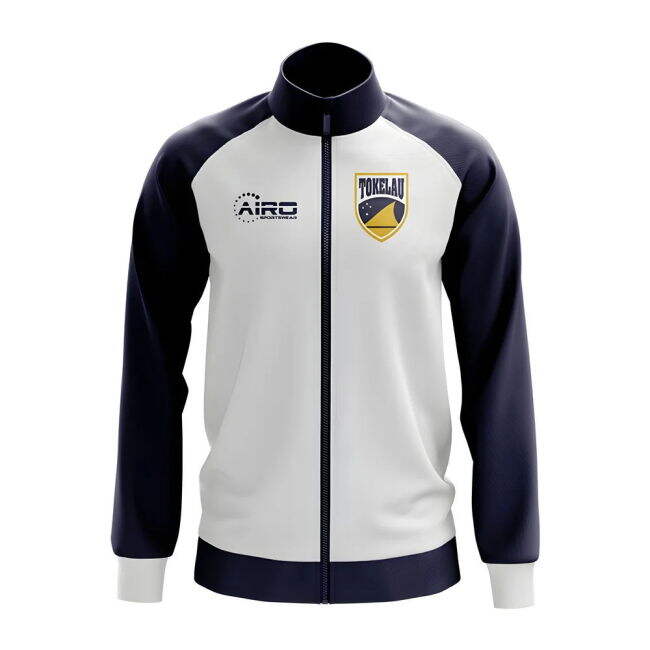 Team Tokelau Concept Football Track Jacket (White) Kit Jersey