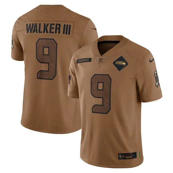Seattle Seahawks Limited NFL Jersey - Brown | Performance Football ...