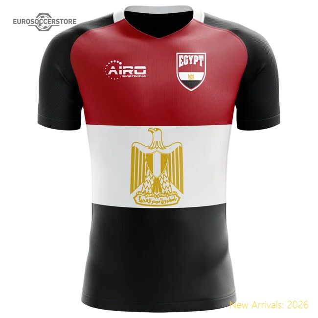 Egypt Flag 20252026 Concept Jersey  Durable Sleek Quickdry