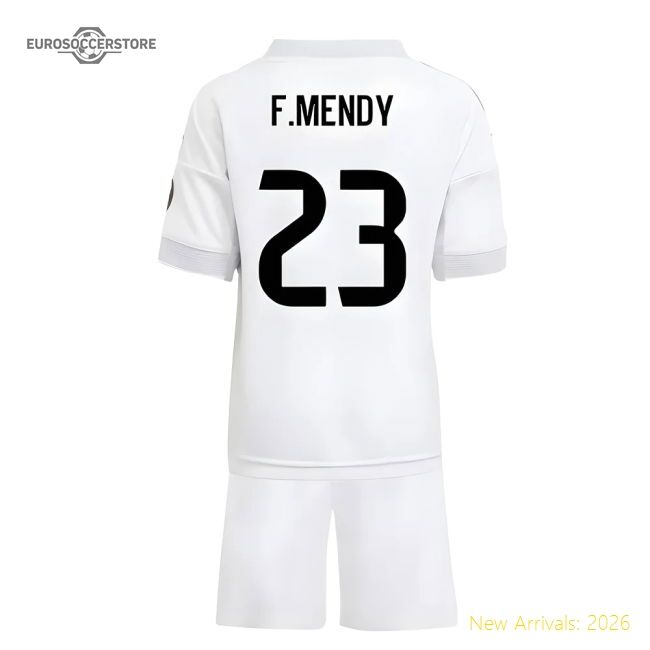 Excellent 2025-2026 Real Madrid Home Mini Kit (fmendy 23)