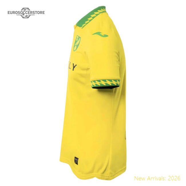 2025-2026 Norwich City Home Shirt - Fantastic Value - Official Edition
