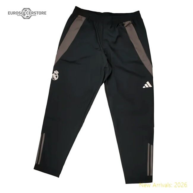 2024-2025 Real Madrid Eu Presentation Pants (dark Grey)