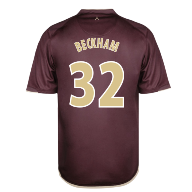 Match Quality Psg Psg Away Retro Shirt Beckham #32 New Release Off...