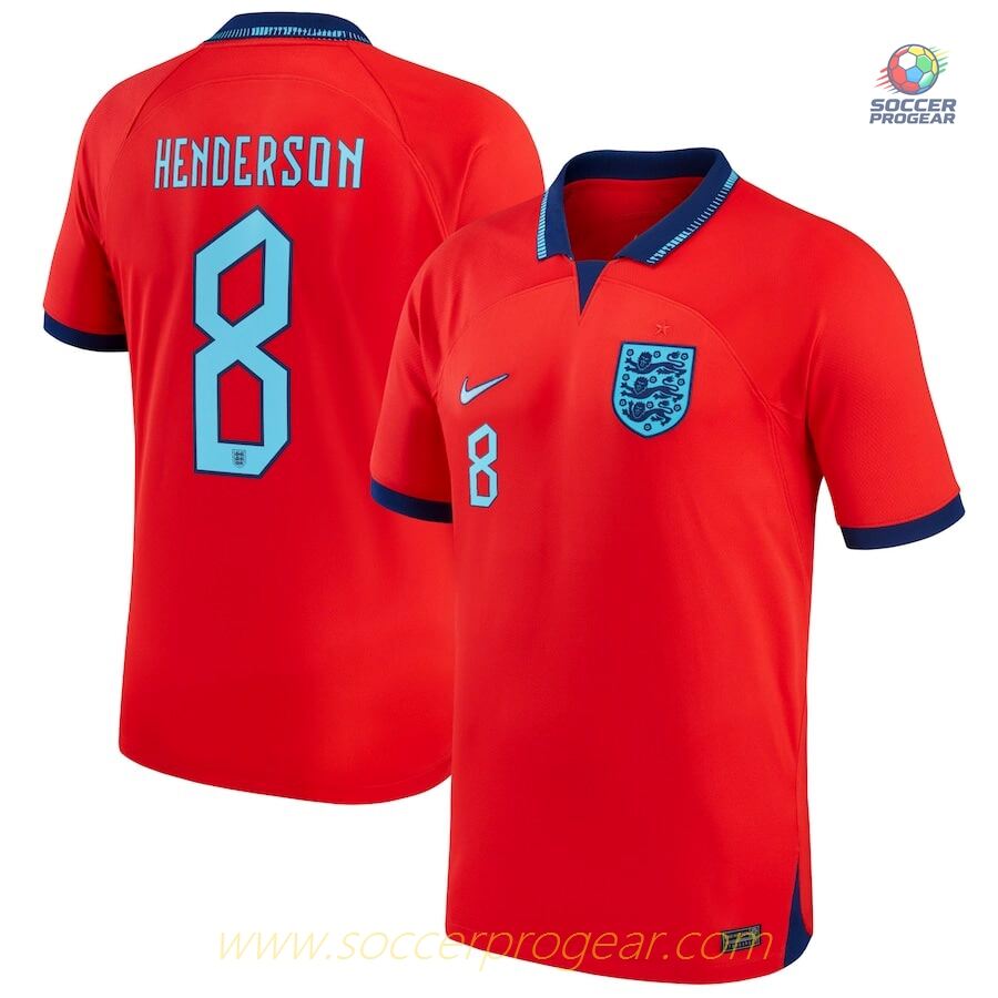 ENGLAND AWAY WORLD CUP 2022 HENDERSON JERSEY