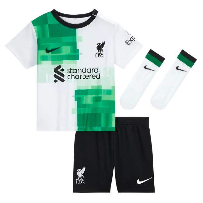 Match Replica Liverpool Away Replica Jersey (Kids) (Virgil 4) (1)