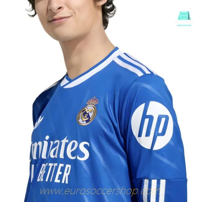 2025-2026 Real Madrid Long Sleeve Third Shirt