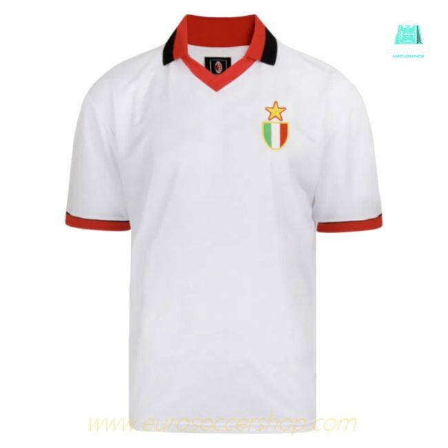 Score Draw AC Milan 1994 European Cup Final Retro Football Shirt