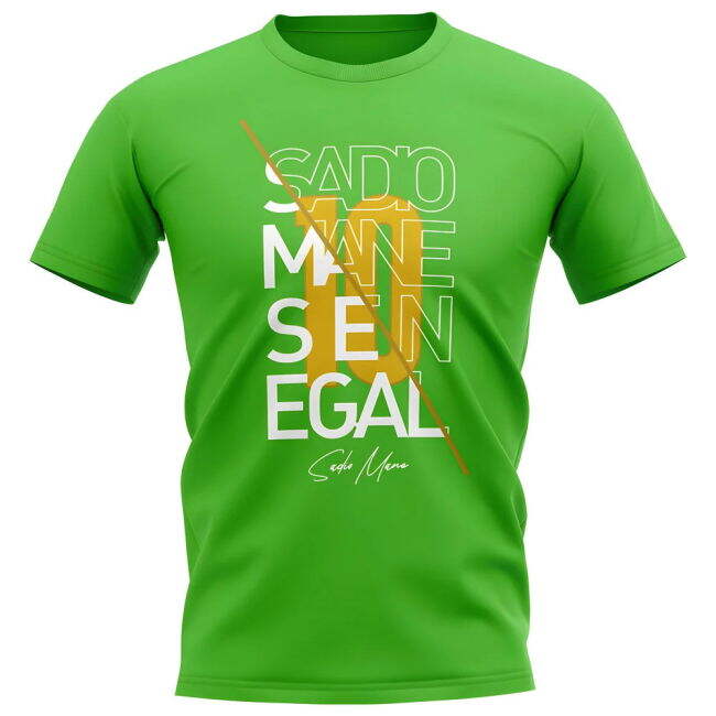 Climate-Control Sadio Mane Senegal Graphic Signature T-Shirt (Green)