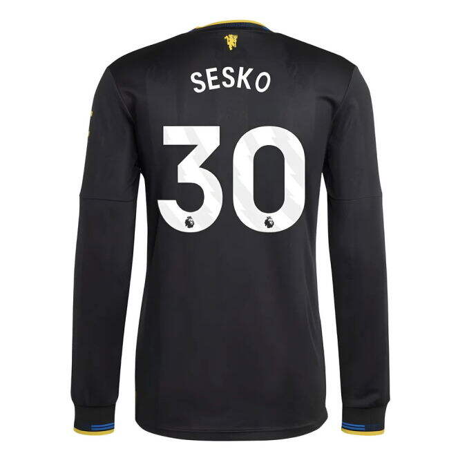 Man Utd Third Football Shirt 2025-20 Season Sesko 30 L M S
